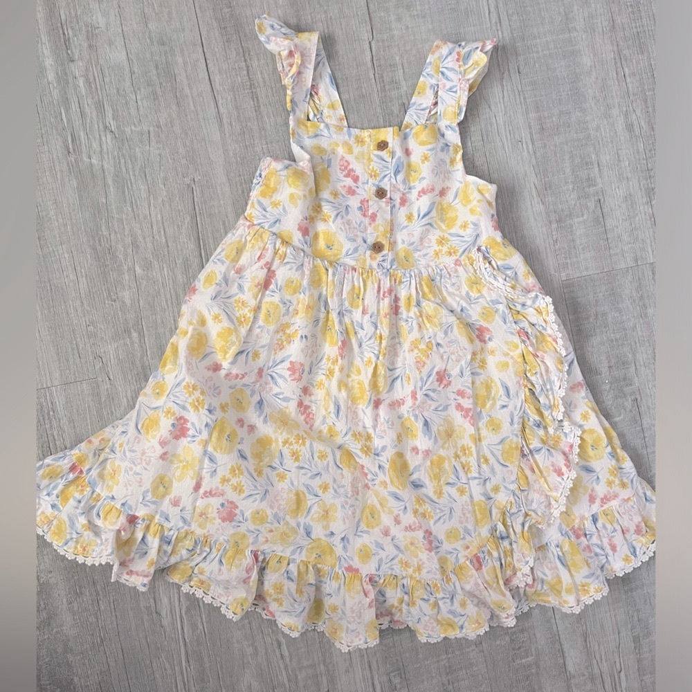 Tommy Bahama Yellow & Pink Floral Dress